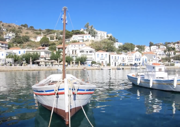 Evdilos Fischerboot
